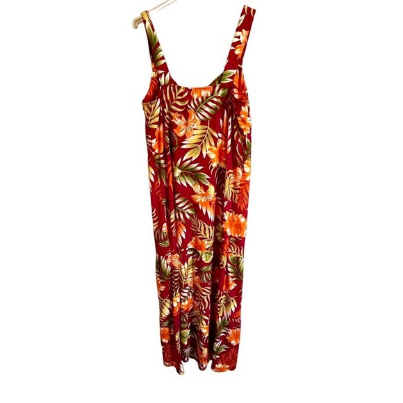 Jamie & Layla Plus Tropical Print Maxi Dress Size 1X NEW NWT - Picture 10 of 10